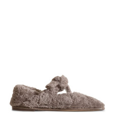 [HEREU] Flat shoes FW25 LLCSHWFA25DUSTGREY