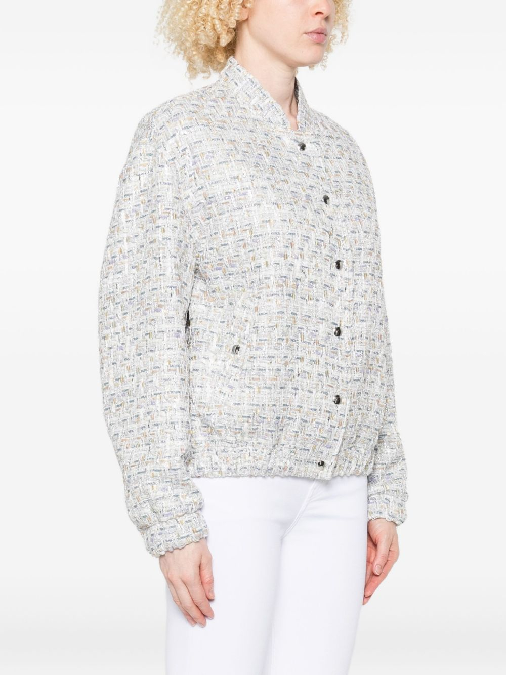 [Iro] Tweed jacket FW25 NOEMYWP137SIL28