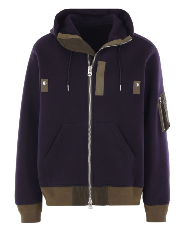 [Sacai] Hoodie FW25 25-03788M233