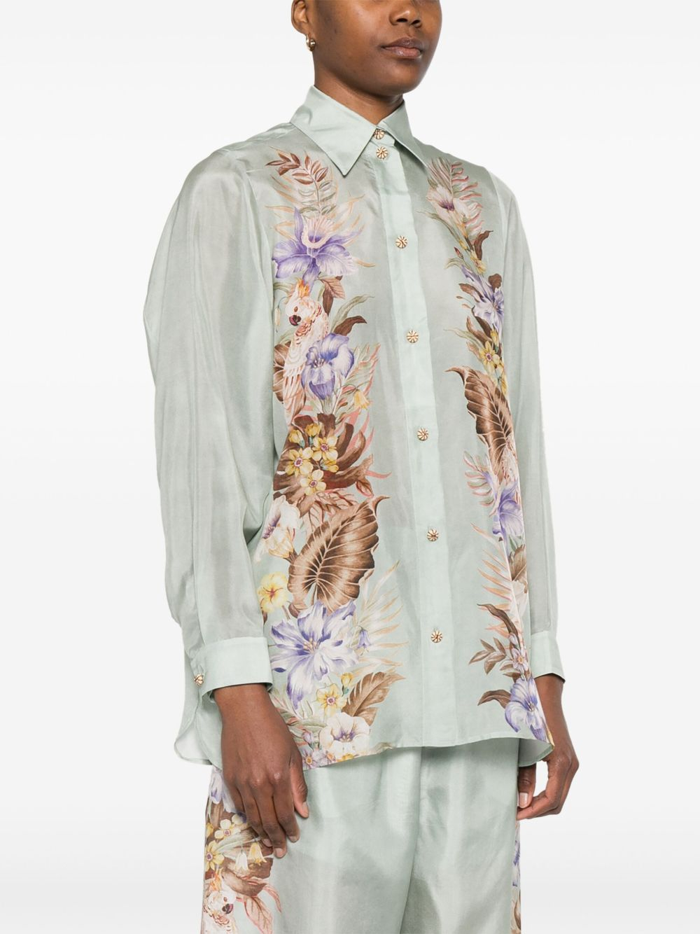[Zimmermann] Shirts Long Sleeve FW25 3523TSS254SGMTFL