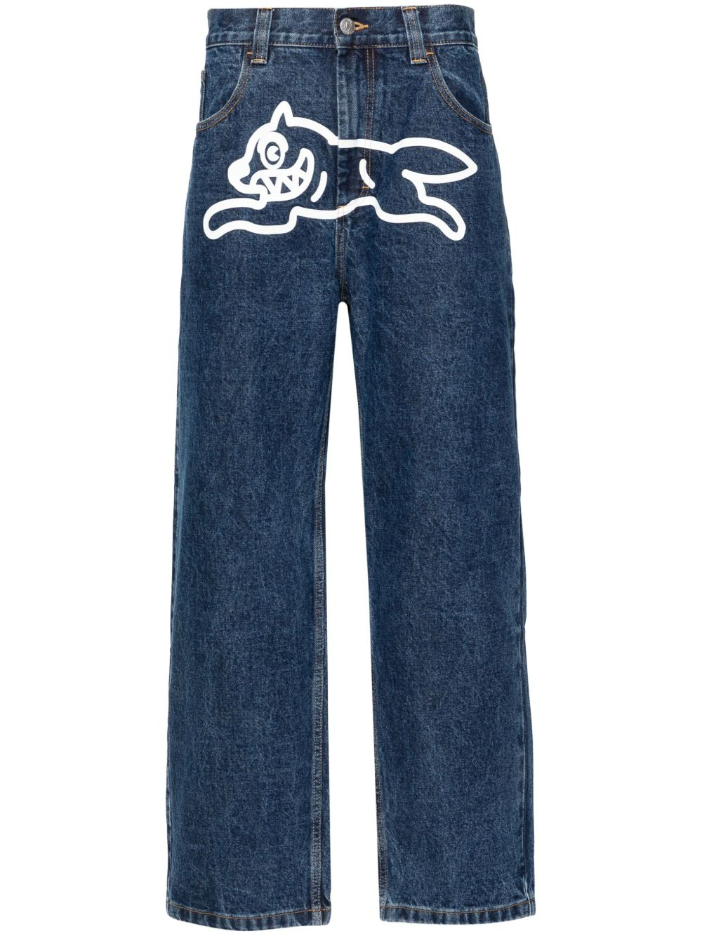 [ICECREAM] Jeans FW25 ICD002MIDWASHBLUE