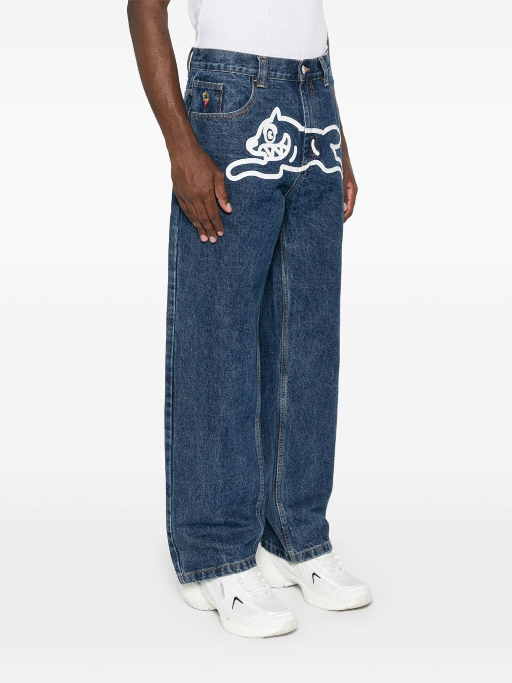 [ICECREAM] Jeans FW25 ICD002MIDWASHBLUE