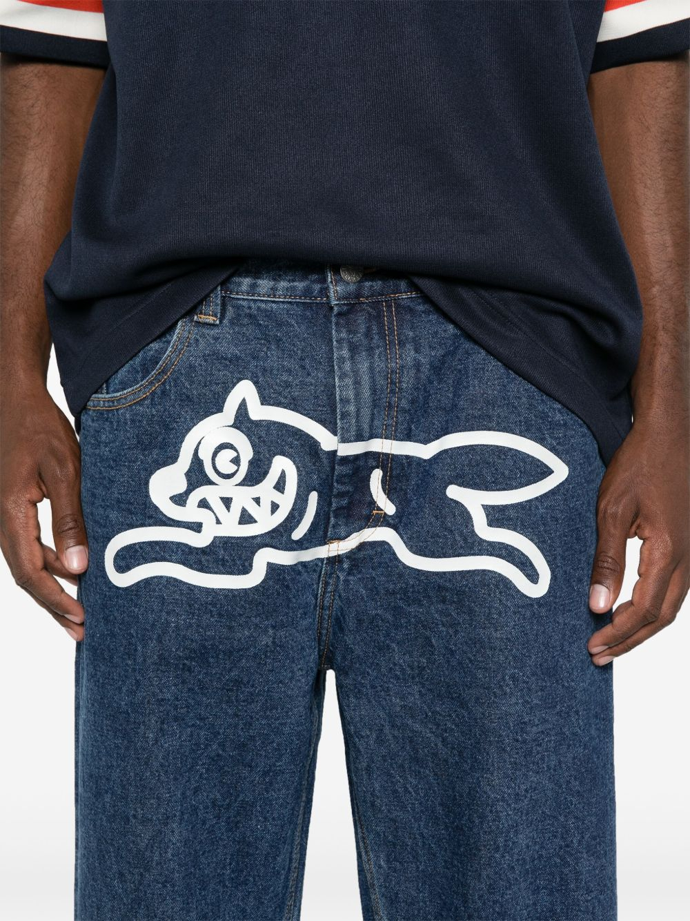 [ICECREAM] Jeans FW25 ICD002MIDWASHBLUE