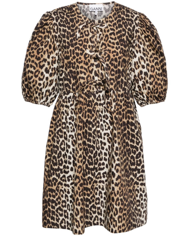 [GANNI] Short sleeve dress FW25 F9758943