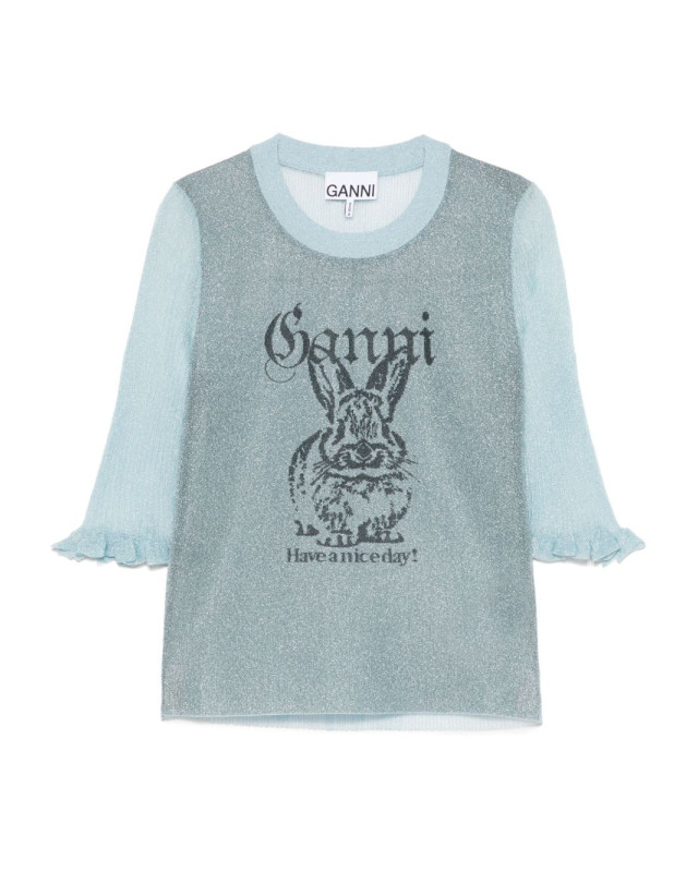 [GANNI] Knitwear SS25 K2501326