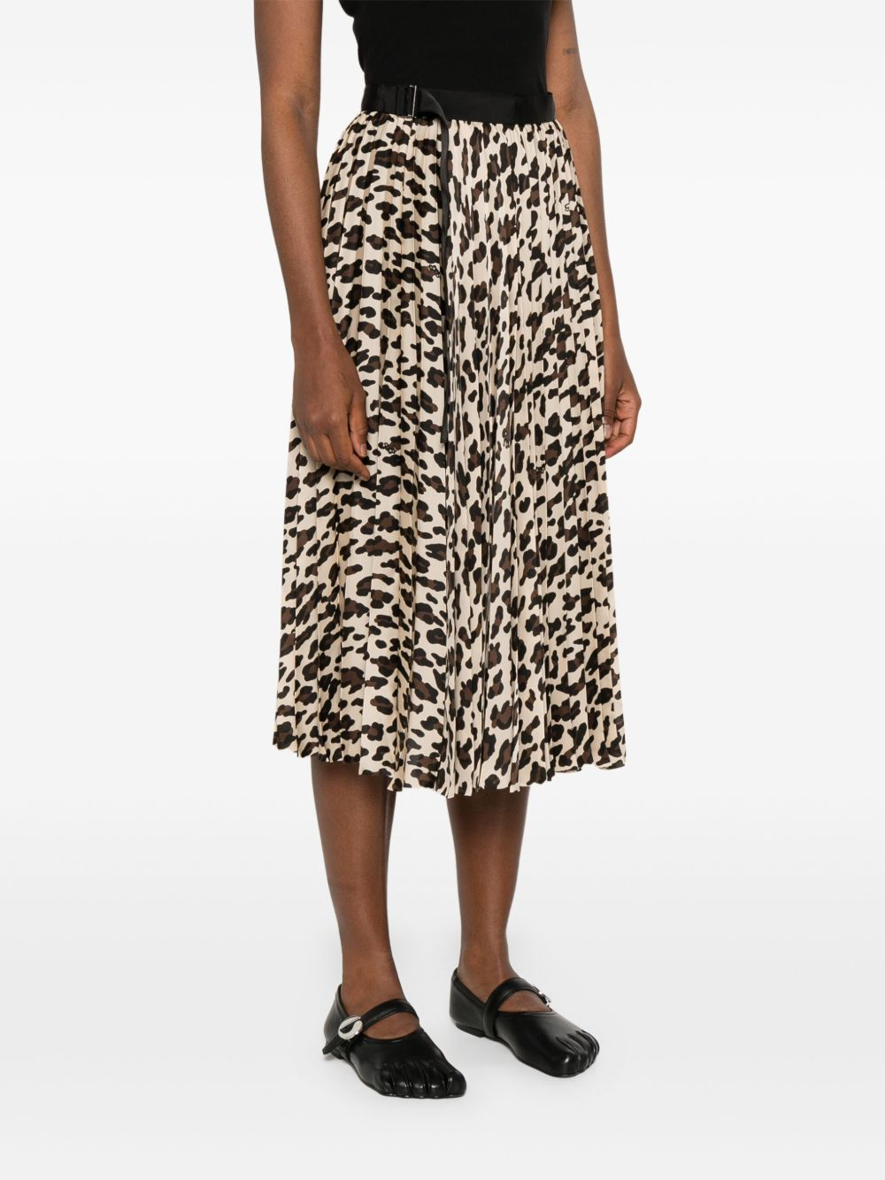 [Sacai] Midi skirt SS25 25-07904051