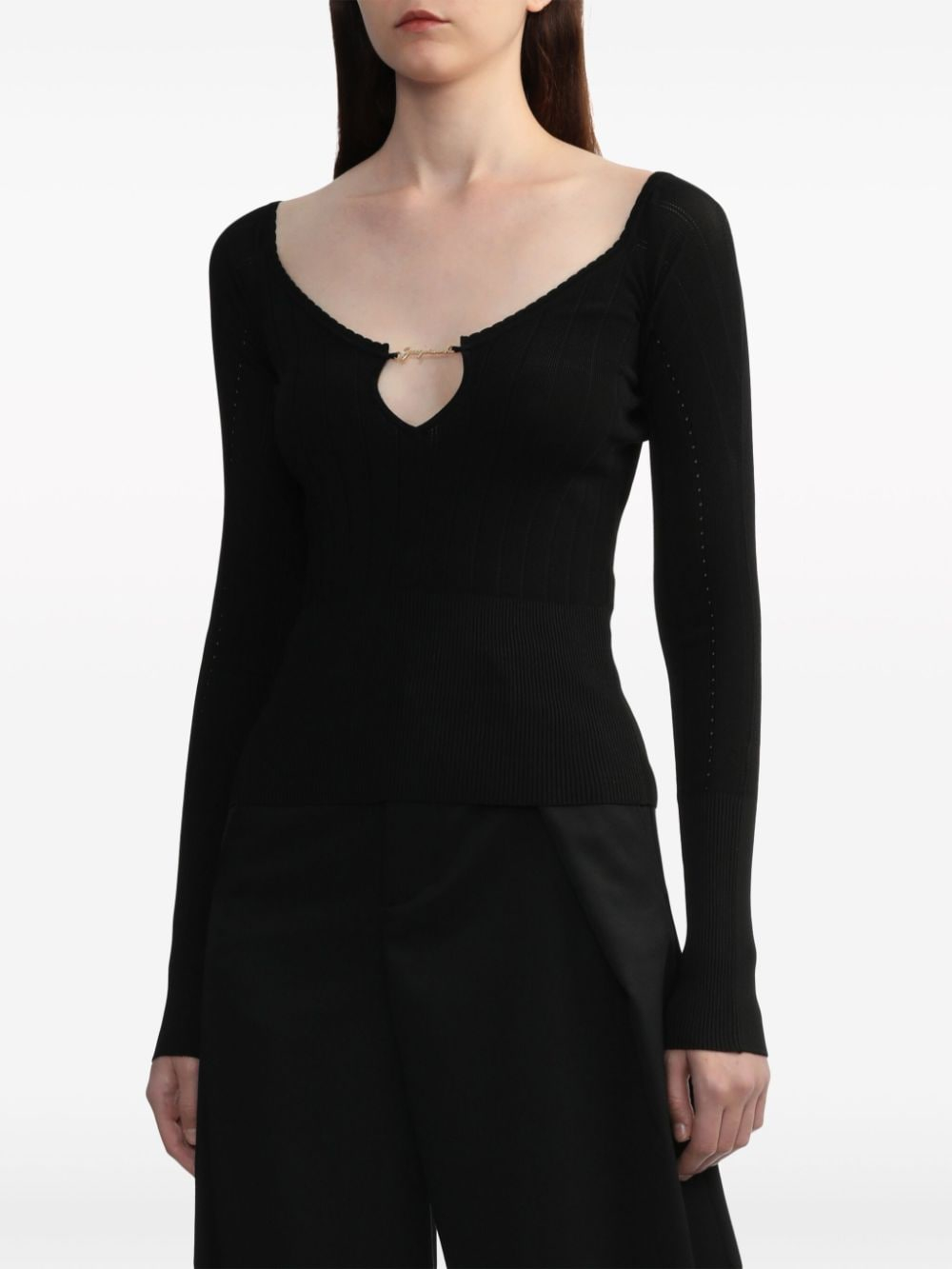 [JACQUEMUS] T-shirts Long Sleeve SS25 241KN3572358990