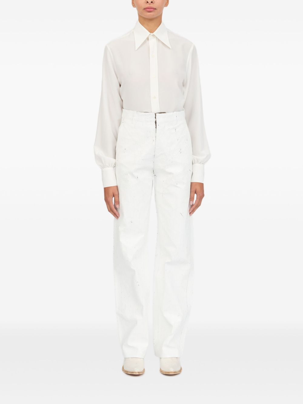 [MM6 Maison Margiela] Trousers SS25 S62KB0224M35437002F