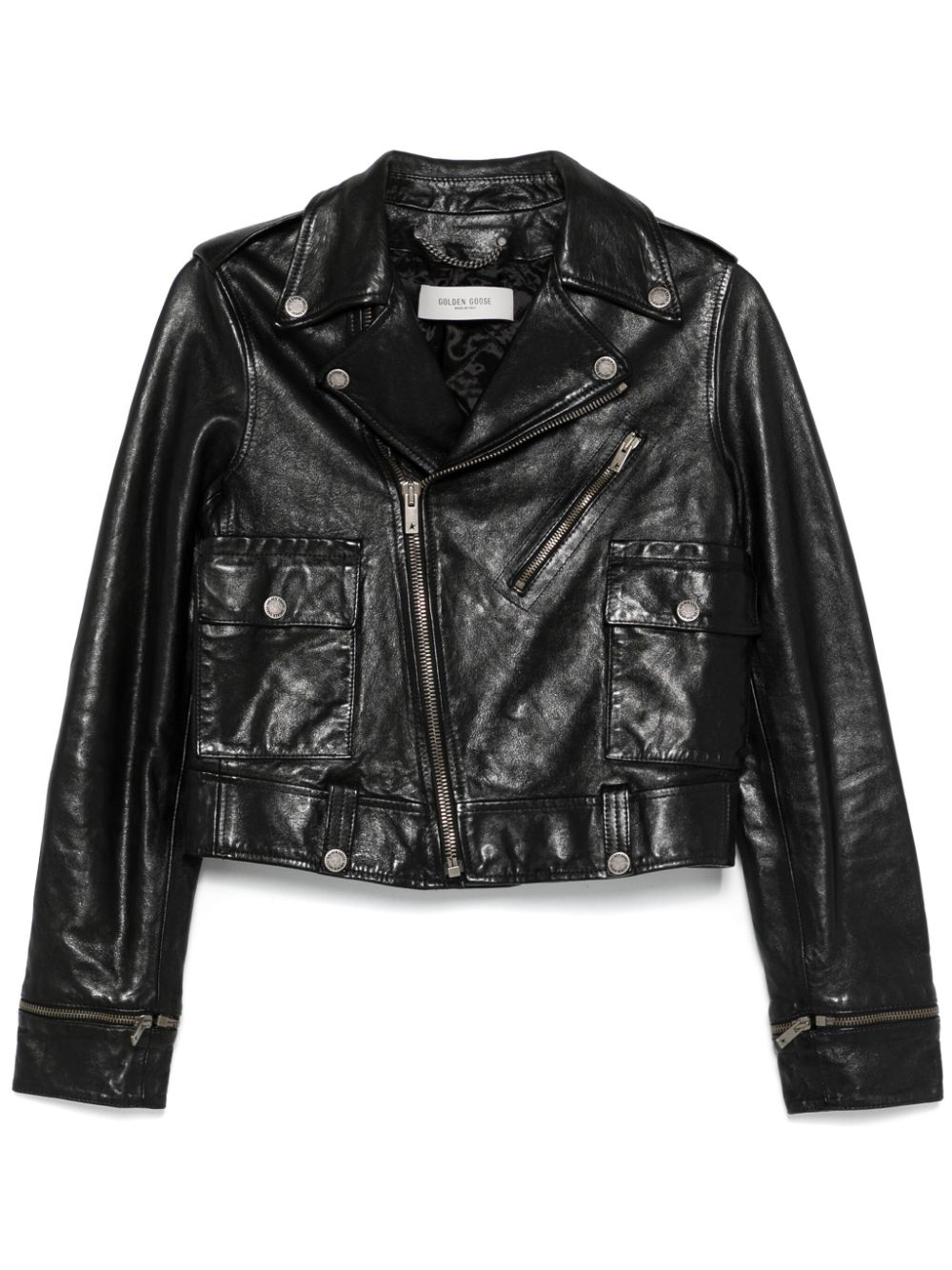 [Golden Goose] Leather Jacket SS25 GWP02137P00119590100