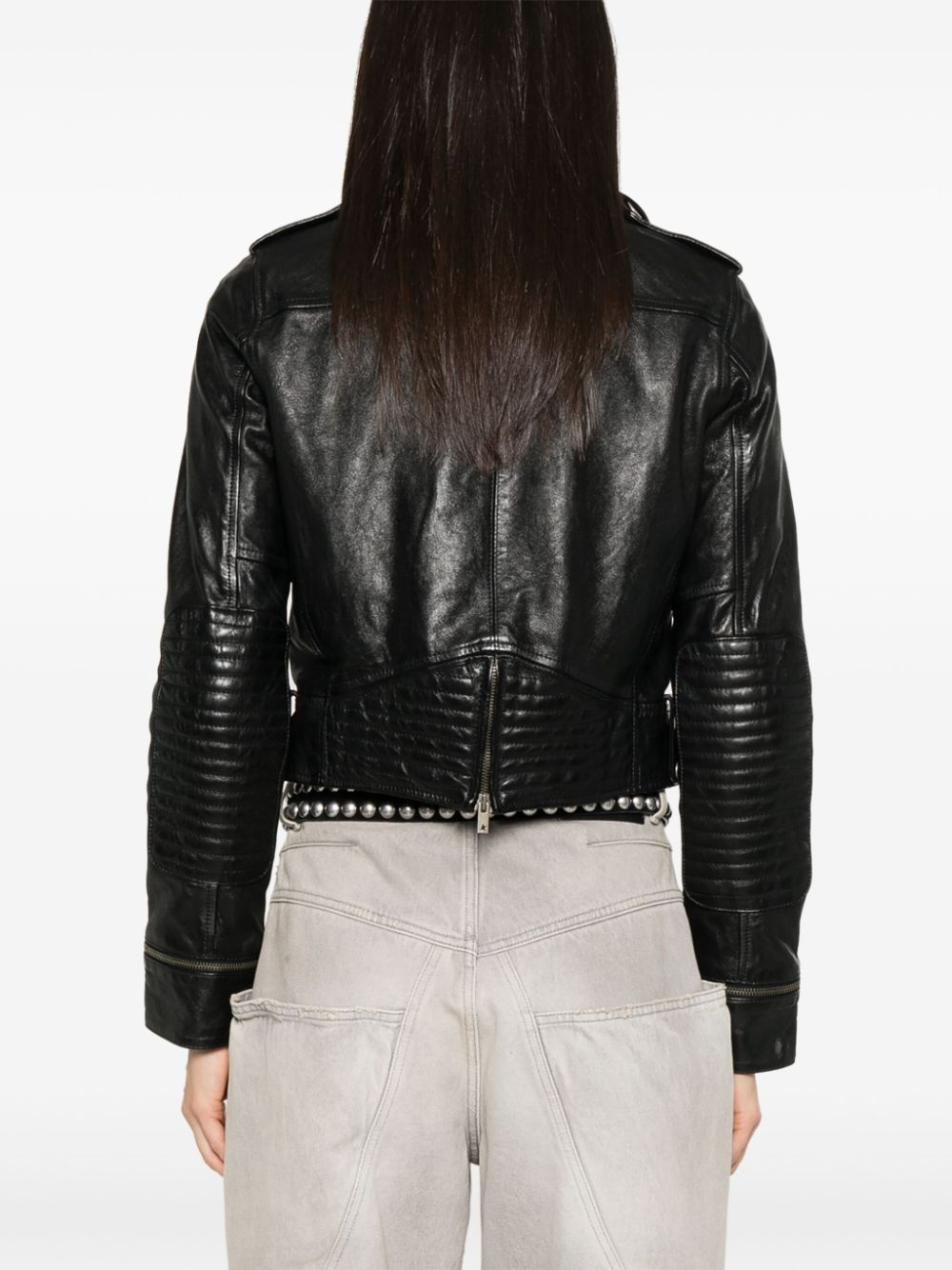 [Golden Goose] Leather Jacket SS25 GWP02137P00119590100