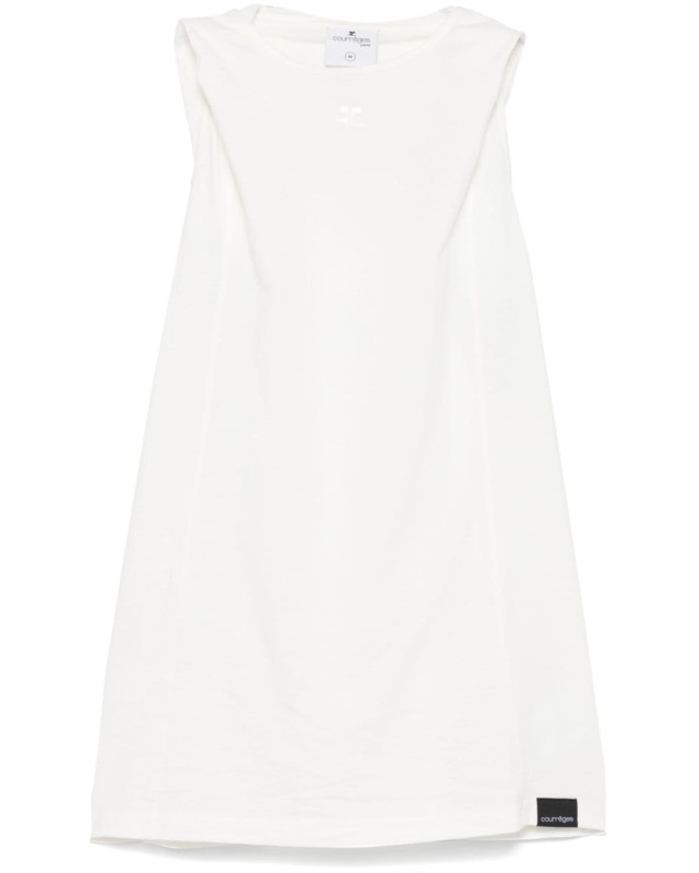[Courreges] T-shirts Sleeveless FW24 424JDE091JS01750001
