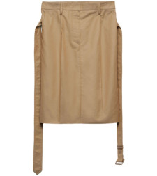 [Prada] Midi skirt FW24 P185KK14ZGF0065