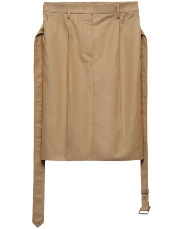 [Prada] Midi skirt FW24 P185KK14ZGF0065