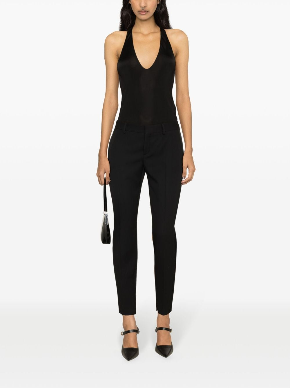 [Saint Laurent] T-shirts Sleeveless FW23 770861Y7F981000
