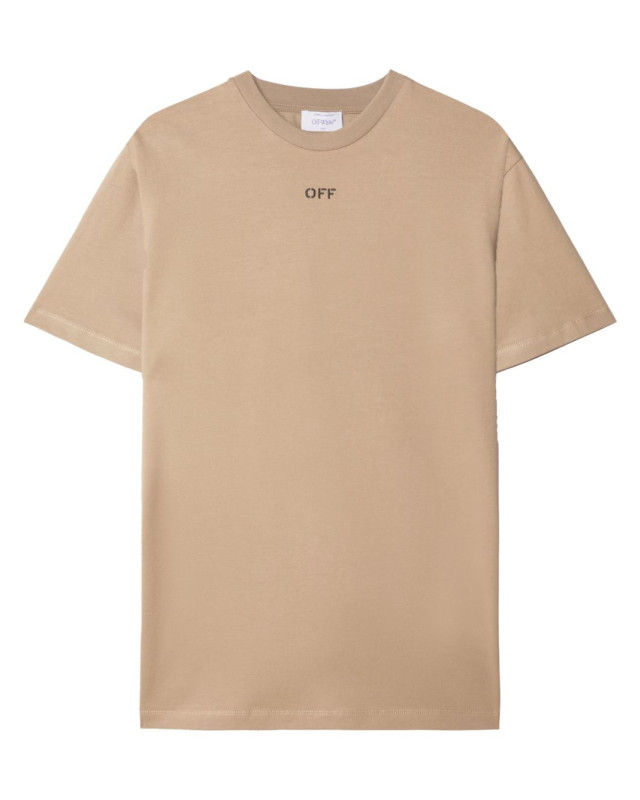 [Off White] T-shirts Short Sleeve FW23 OMAA027F23JER0086110