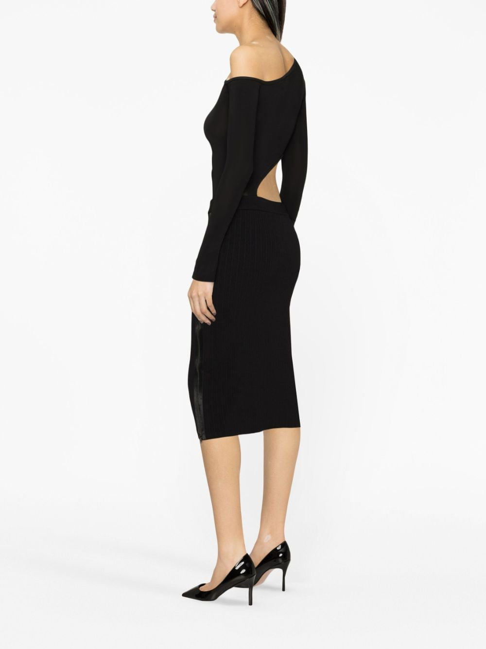 [Tom Ford] Midi skirt FW23 GCK158YAX590LB999