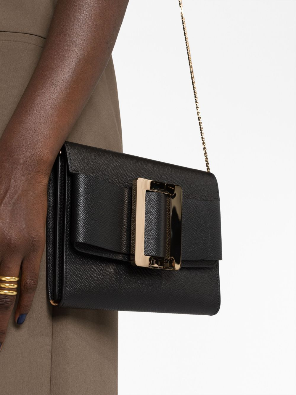 [Boyy] Clutch bag FW23 BUCKLETRAVELCASEEPSOMCS/CSDBLACK