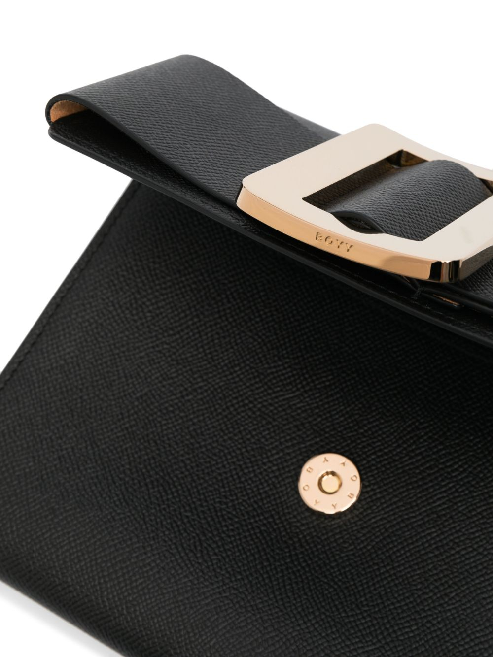 [Boyy] Clutch bag FW23 BUCKLETRAVELCASEEPSOMCS/CSDBLACK