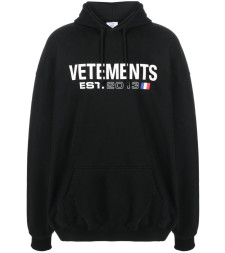 [Vetements] Hoodie FW23 UE54HD100BBLACK
