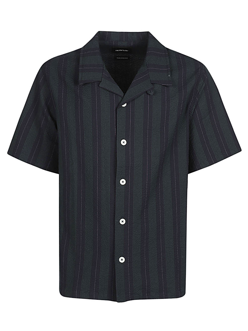 [Howlin] Shirts Short Sleeve SS23 COCKTAILDAMORENAVY