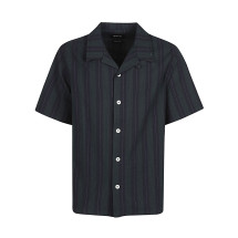 [Howlin] Shirts Short Sleeve SS23 COCKTAILDAMORENAVY