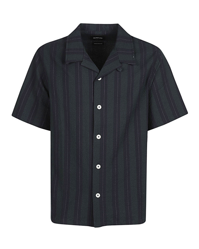 [Howlin] Shirts Short Sleeve SS23 COCKTAILDAMORENAVY