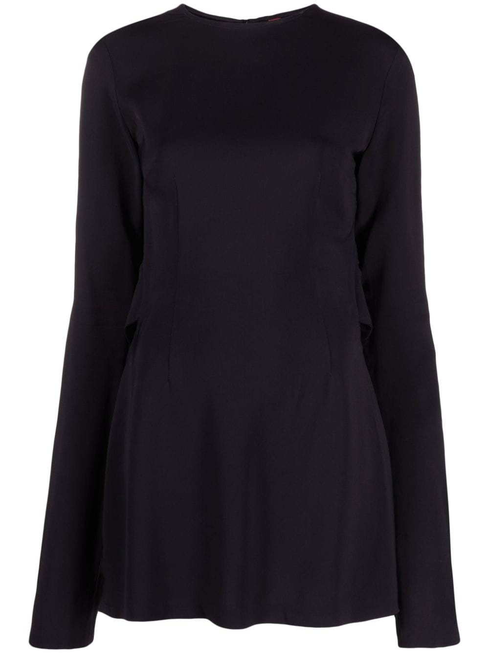 [032C] Long sleeve dress SS23 W0024DARKPLUM