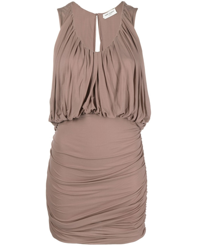 [Saint Laurent] Sleeveless dress SS23 731056Y5G985762
