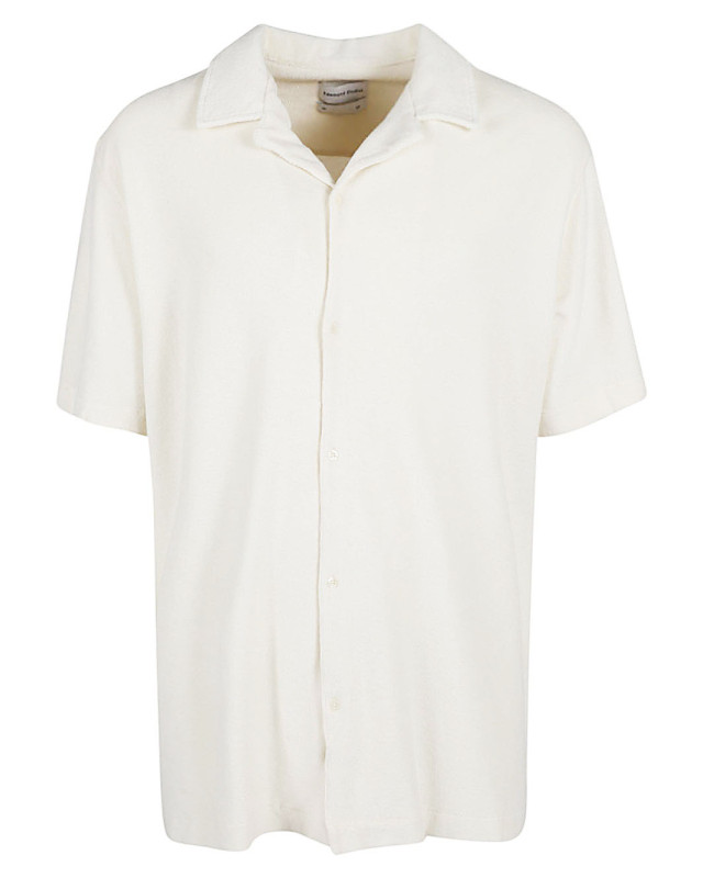[EDMMOND STUDIOS] Shirts Short Sleeve SS23 1231017010PLAINOFFWHITE