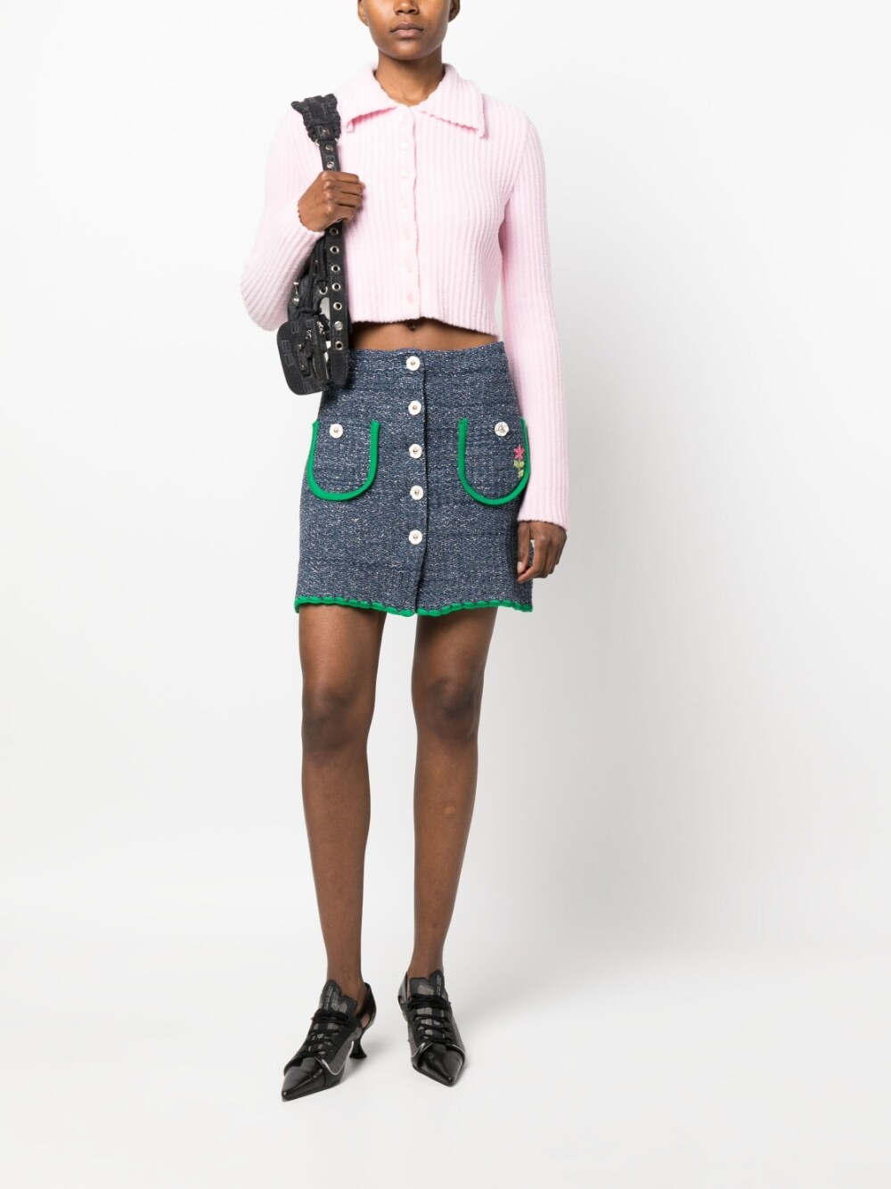 [Cormio] Midi skirt SS23 CHIARABLUE