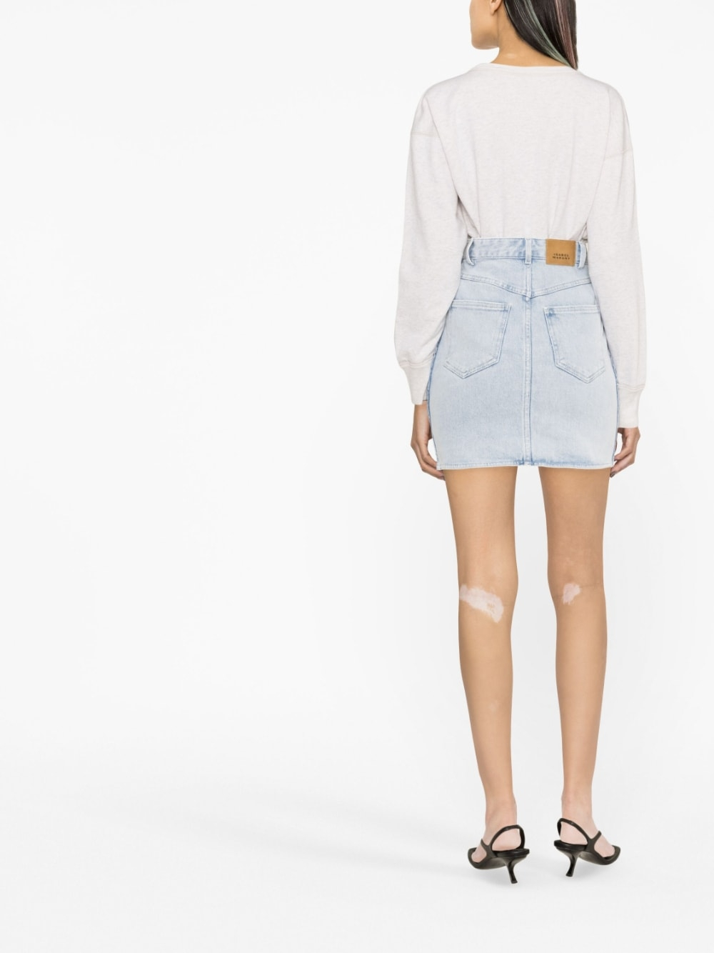 [Isabel Marant] Midi skirt SS23 JU0037FA-A1H24IVABELIA30LU