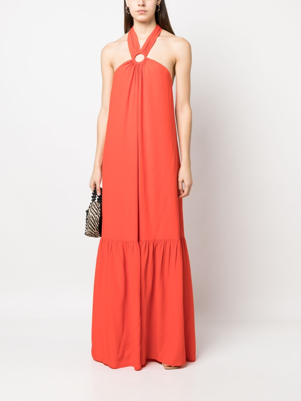 [Erika Cavallini Semi - Couture] Sleeveless dress SS23 E3ST20LINETTEC45