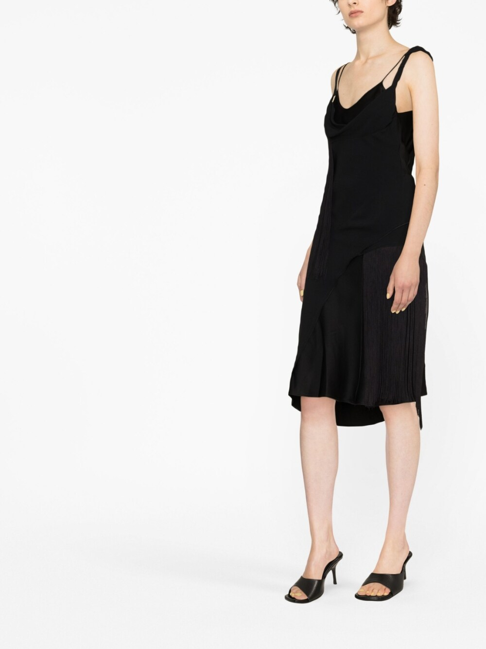 [VICTORIA BECKHAM] Sleeveless dress SS23 1223WDR004764ABLACK