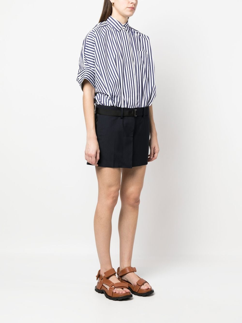 [Sacai] Short sleeve dress SS23 23-06525222