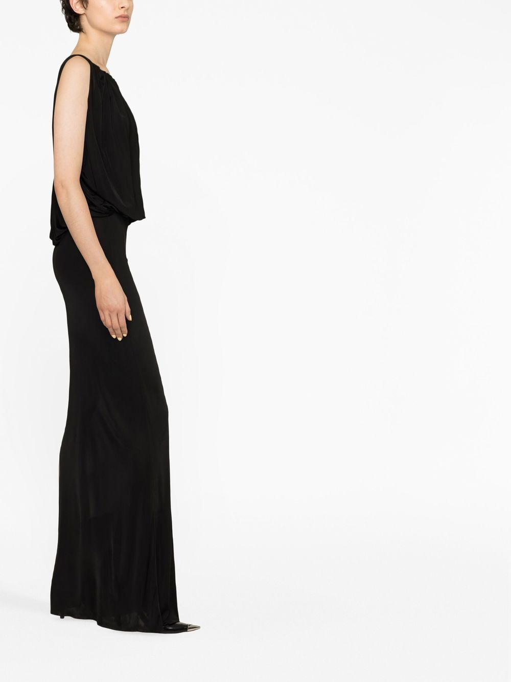 [Saint Laurent] Sleeveless dress SS23 723241Y7F981000
