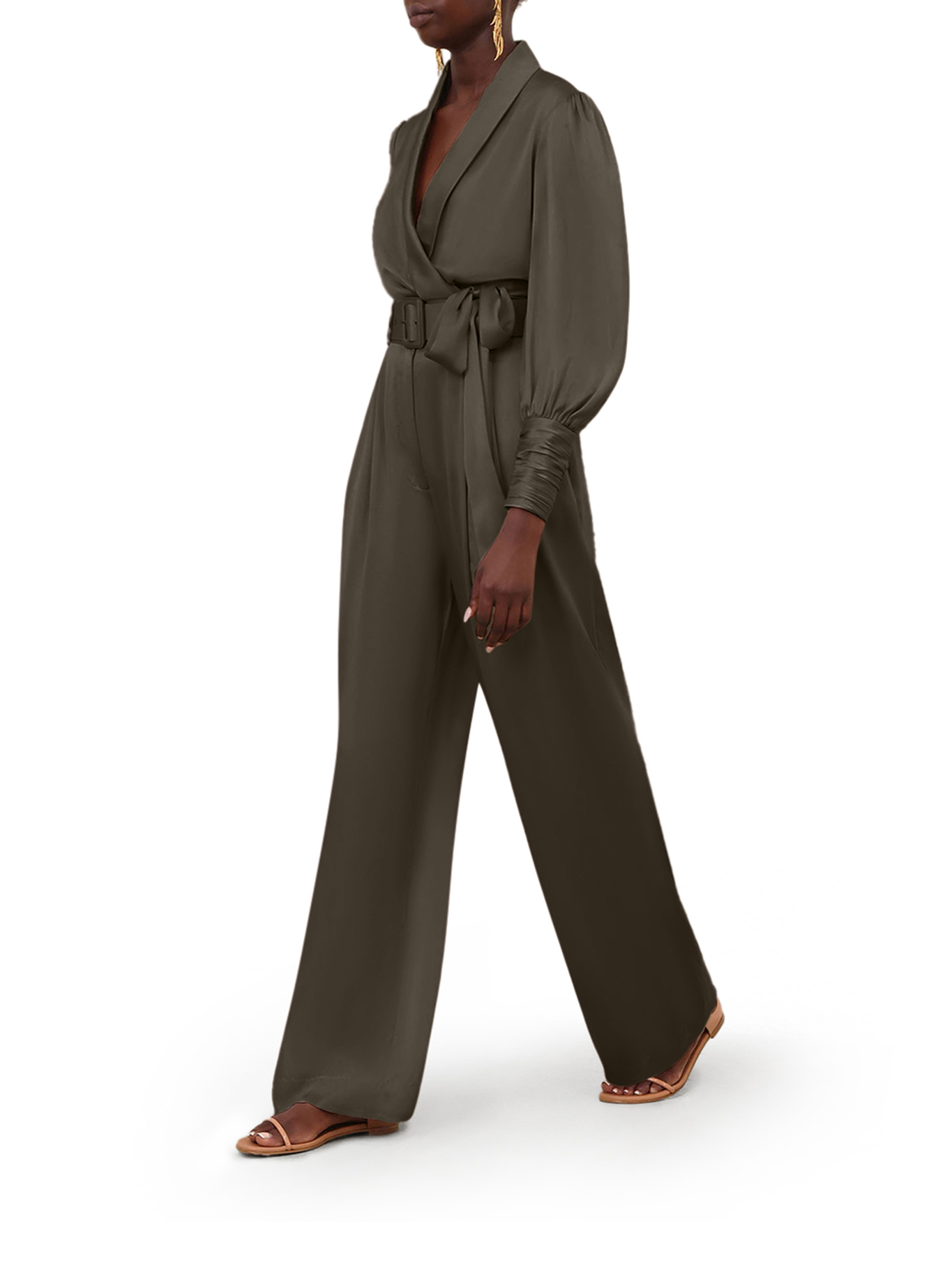 [Zimmermann] Trousers FW26 2151PS26RDKOLV DARK OLIVE