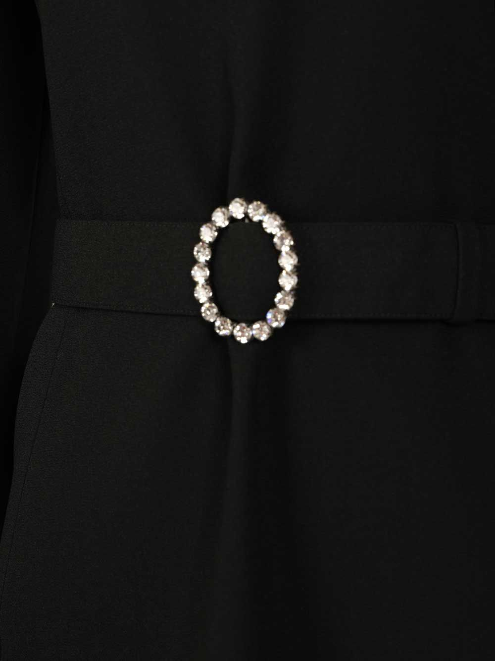 [Saint Laurent] Long sleeve dress FW25 819619Y012W1000