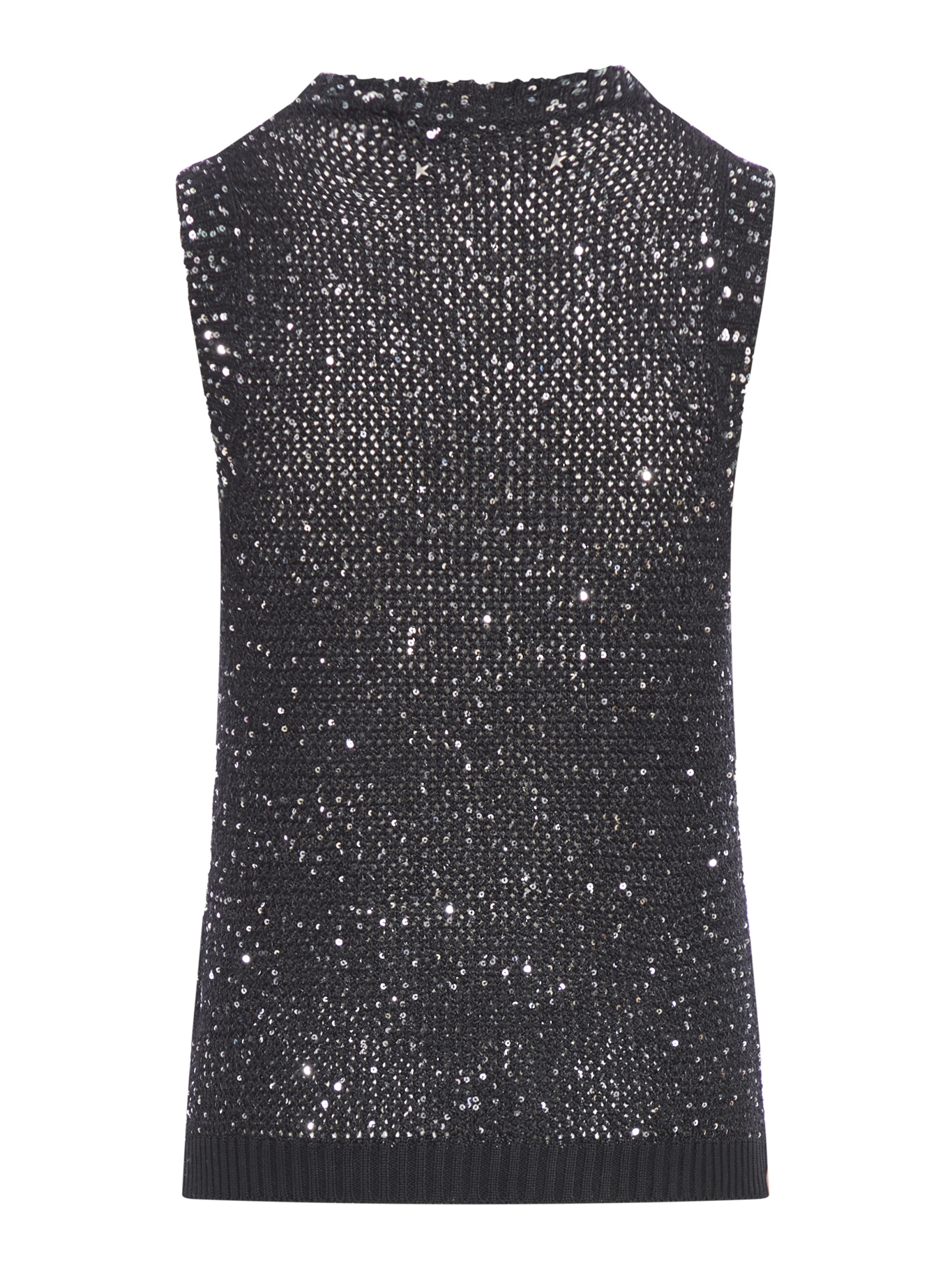 [GOLDEN GOOSE DELUXE BRAND] Tank top SS26 GWP01922P00169190100 BLACK