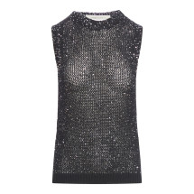 [GOLDEN GOOSE DELUXE BRAND] Tank top SS26 GWP01922P00169190100 BLACK