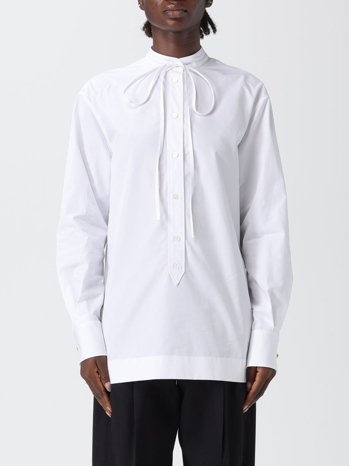 [Gucci] Shirts Long Sleeve FW25 836454Z7ADR 9000