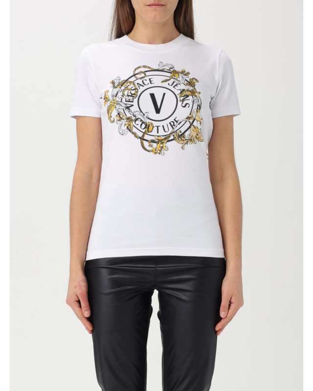 [VERSACE JEANS COUTURE] T-shirts Short Sleeve SS25 78HAHC01CJ02C G03
