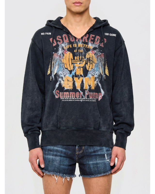 [Dsquared2] Hoodie SS26 S74GU094D25028 814