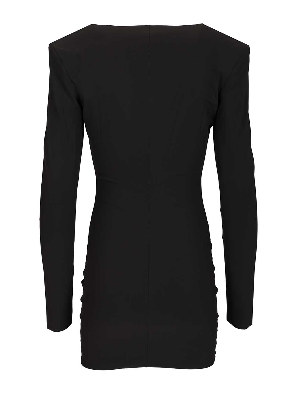 [Amazuin] Long sleeve dress FW25 11NILUDBDEEP BLACK