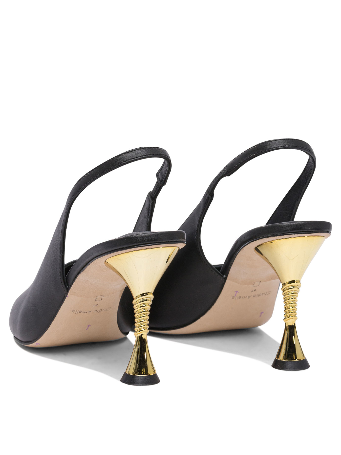 [Studio Amelia] Sandals SS25 F848CFSHELIX 90BLK