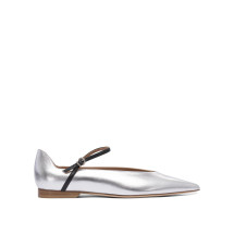 [LELLA BALDI] Flat shoes SS25 LE2501NAPPAARGENTO/NERO