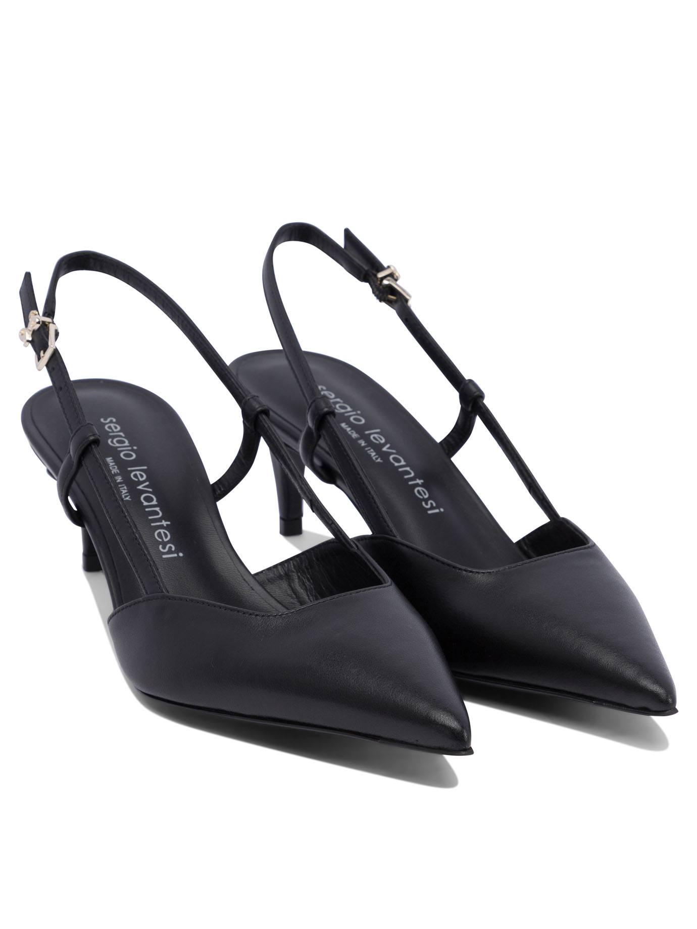 [Sergio Levantesi] Sandals SS25 ELSA 5CALF NERO