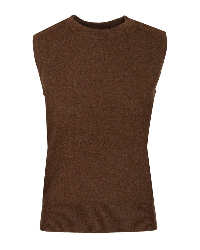 [Arch4] Knitwear FW25 KNVS2465BROWN CHOCOLATE MARL
