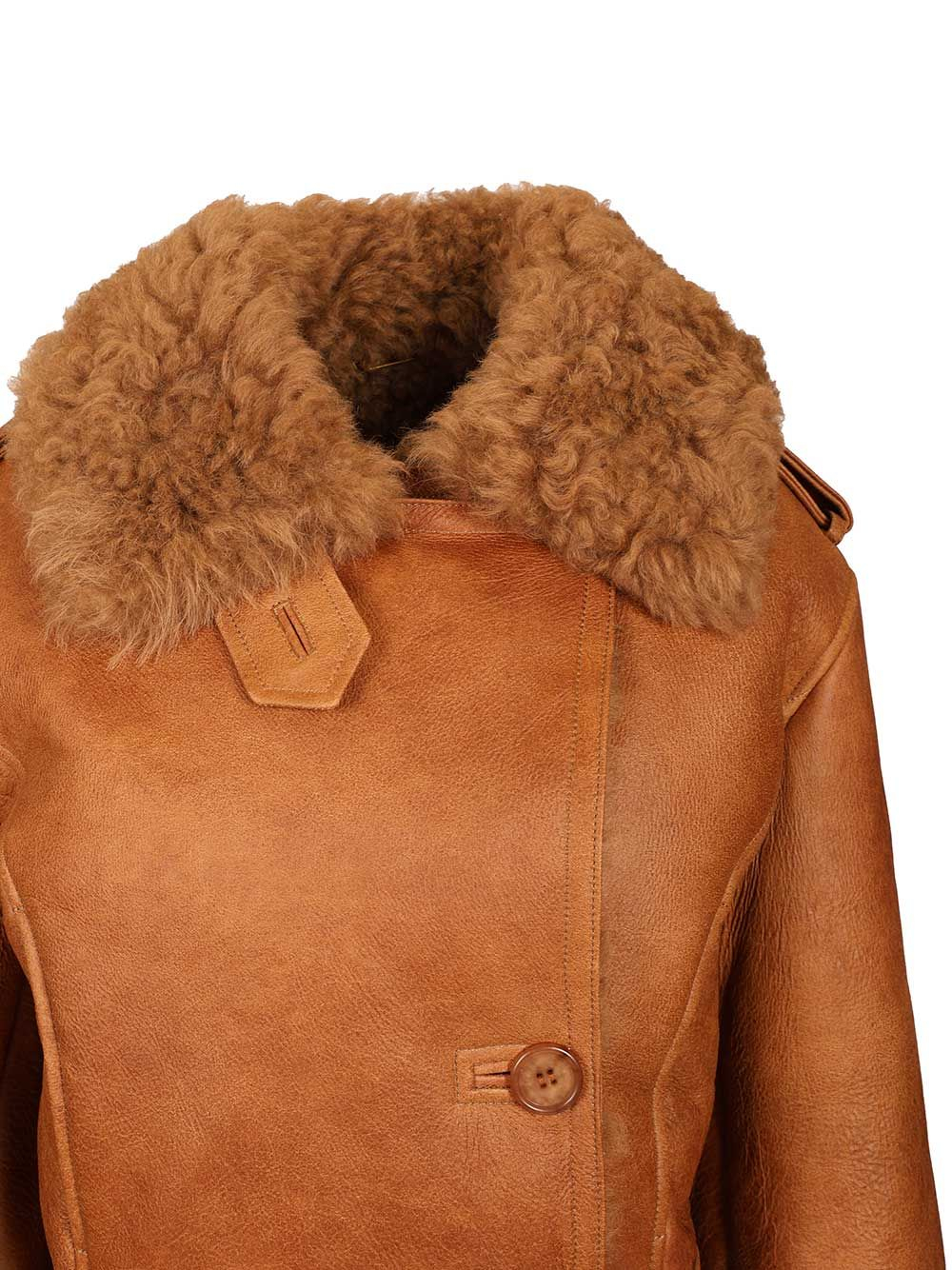 [CHLOE'] Leather Jacket FW25 CH25ACV3620226O