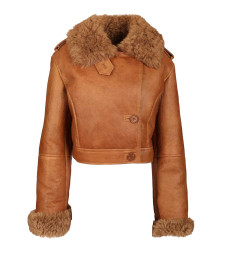 [CHLOE'] Leather Jacket FW25 CH25ACV3620226O
