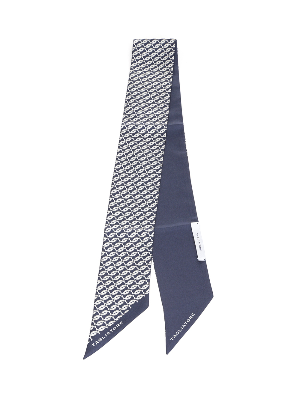 [TAGLIATORE] Scarf FW25 FOULARD8NTI25-02NAVY